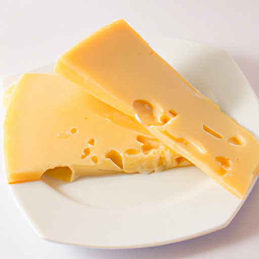 Solo un plato de queso Maasdam de varices 38606