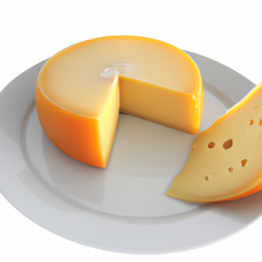 Solo un plato de queso Maasdam de varices 38605