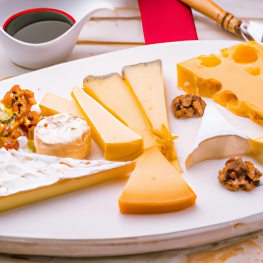 Juste un plat de fromage Maasdam de varices 36773