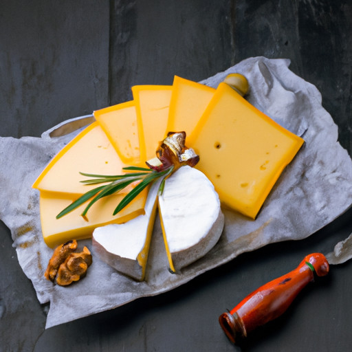 Juste un plat de fromage Maasdam de varices 36762